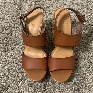 J. Crew Platform Wedge Sandal